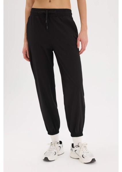 Fit Sporcu Dokuma Jogger Eşofman Altı Standart Fit A2437AX25SP