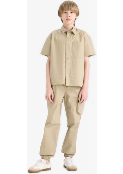 Erkek Çocuk Kargo Cepli Jogger Paça Paraşüt Pantolon E1556A825SM fiyatları