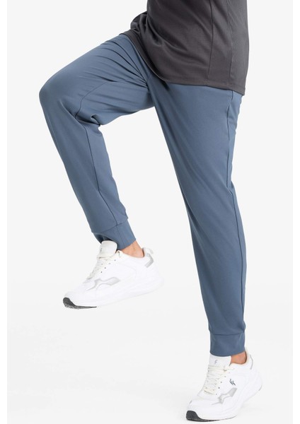 Fit Slim Fit Dar Kesim Standart Paça Multifonksiyonel Ultrastrech Sporcu Jogger Eşofman Altı D7240AX25SP