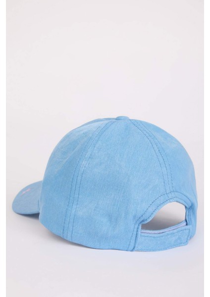Kız Çocuk Nakışlı Jean Görünümlü Cap Şapka D8429A825SM indirimleri