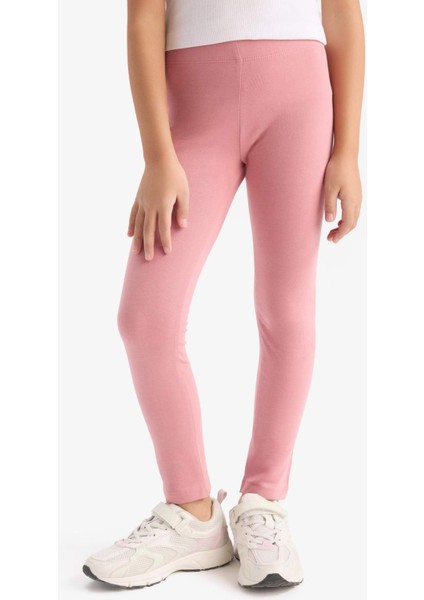 Kız Çocuk Uzun Tayt B5654A825SM