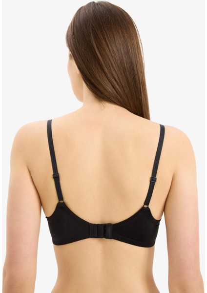 Dantel Detaylı Dolgulu Push Up Bra-Fall in Love D8163AX25SP