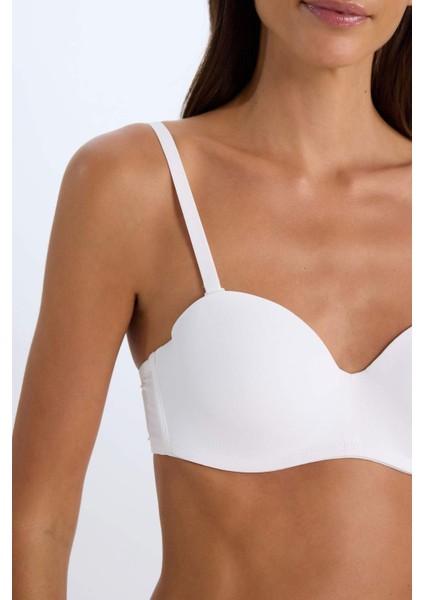 Boş Kap Toparlayıcı Dolgusuz Straplez Basic Düz Bra-Fall in Love Y3730AZ25SP fırsatları