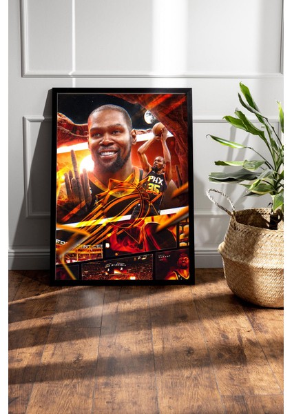 Kevin Durant Çerçeveli Tablo - Basketbol Nba Posteri Tablo fiyatları