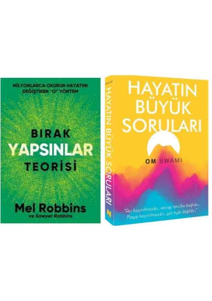 Bırak Yapsınlar Teorisi ve Hayatın Büyük Soruları 2 Kitap Set