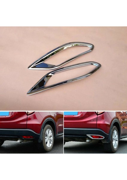 Krom Arka Tampon Sis Refleks Far Kapağı Trim Kalıplama Lambası Süslemesi Honda Vezel Hrv Hr-V 2014-2019 (Yurt Dışından) fırsatları