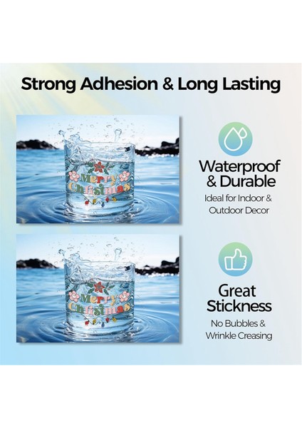 Kalıcı Vinil Levhalar, 24 Renk 12 x 12 Inç Su Geçirmez Yapışkanlı Vinil Paketi Cricut, Silhouette, Cameo Kesiciler Için (Yurt Dışından) fırsatları