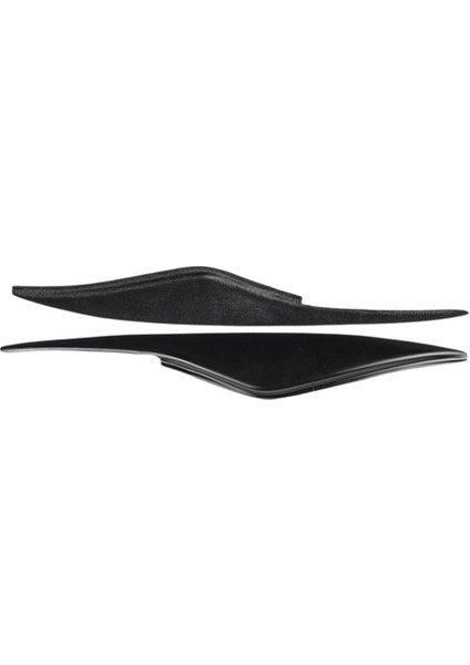 Araba Siyah Far Kaş Kapağı Trim Başkanı Işık Lambası Etiket Ford Mondeo Mk4 2007-2013 Için (Yurt Dışından) indirimleri