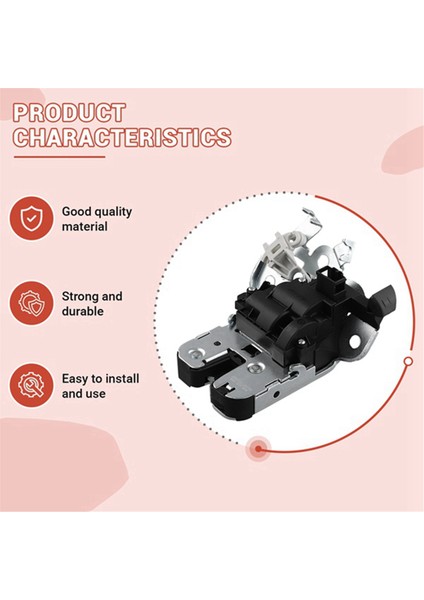 16D827505 Vw Passat B7 Jetta Mk6 Sagitar Için Araba Arka Bagaj Kapağı Kilit Mandalı 56D827505 (Yurt Dışından) fırsatları