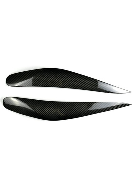 Araba Far Kaşları Karbon Fiber Trim Kapağı Bmw 7 Serisi F01 F02 2009-2014 Far Lambası Göz Kapağı Trim Çıkartmaları (Yurt Dışından) modelleri
