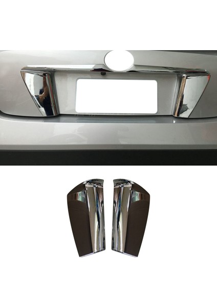 Arka Kapı Lisansı Bagaj Kapağı Tampon Çerçeve Plaka Trim Lambası Gövde Kalıplama Toyota Prius 2016 2017 2018 (Yurt Dışından) modelleri
