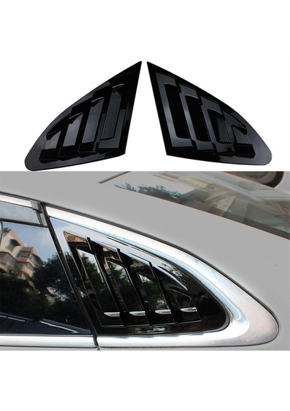 Araba Arka Cam Panjur Kapağı Döşeme Pencere Panjuru Yan Havalandırma Döşemesi Chevrolet Malibu Xl 2016-2021 Parlak Siyah (Yurt Dışından) fiyatları