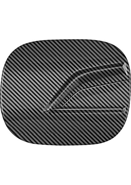 Araba Kapısı Yakıt Deposu Benzin Kapağı Dekorasyon Kapağı Trim Hyundai Kona 2024+ Araba Dış Aksesuarları Karbon Fiber Desen (Yurt Dışından)