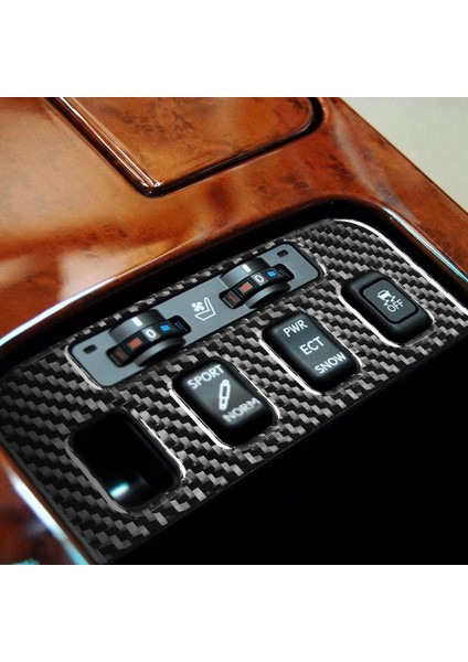 Lexus Gs 2006-2011 Için Araba Koltuğu Kontrol Düğmesi Kapağı Dekorasyon Etiketi (Yurt Dışından) indirimleri