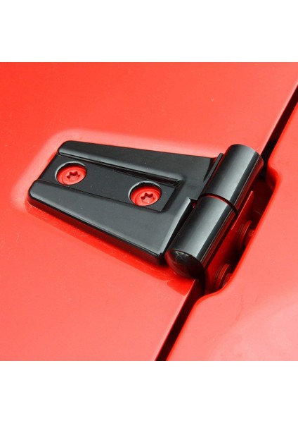 Jeep-Wrangler Jk & Unlimited 2007-2017 Için Kaput Menteşe Kapağı Trim Aksesuarları (Siyah) (Yurt Dışından) indirimleri