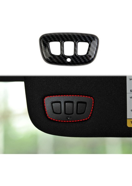 Ford Mustang 2024 Iç Aksesuarlar Karbon Fiber Için Araba Güneşlik Düğme Kapağı Döşemesi (Yurt Dışından) modelleri