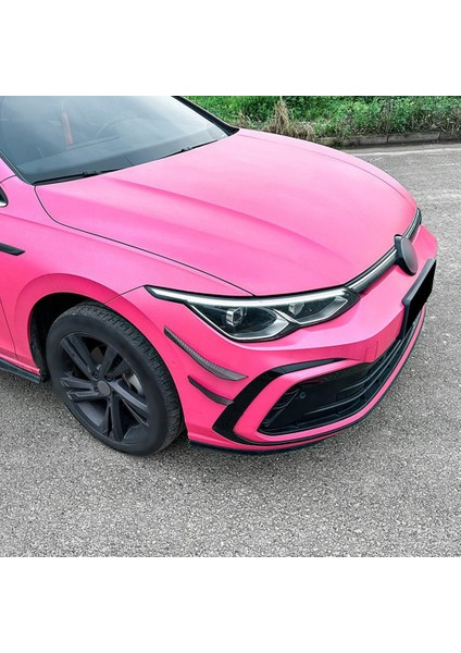 Araba Karbon Fiber Ön Tampon Yan Splitter Spoiler Trim Sis Lambası Canard Vw Golf Mk8 Standart Gtı Rline 2021-2023 (Yurt Dışından) modelleri