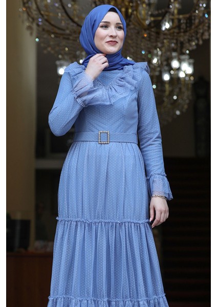 Damla Elbise Indigo fiyatları