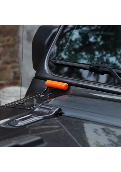Araba Ön Cam Menteşe Kapağı Trim Etiket Jeep Wrangler Jl Jt 2018-2022 Dış Aksesuarlar, Abs Turuncu (Yurt Dışından) indirimleri