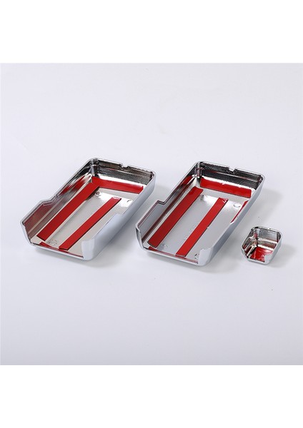 Bagaj Kapağı Cam Menteşe Kapağı Trim Koruyucu Dekorasyon Iç Aksesuarları Ford Bronco 2021 2022 Için, Abs Gümüş (Yurt Dışından) indirimleri