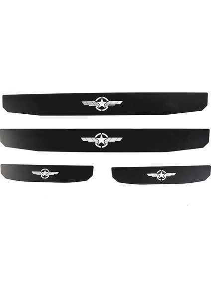 Ford Bronco 2021 2022 Için Araba Kapı Eşiği Koruyucuları Aksesuarlar Kapı Kenar Koruyucu Kapı Döşeme Kenar Giriş Koruyucusu Sürtünme Plakası (Yurt Dışından)