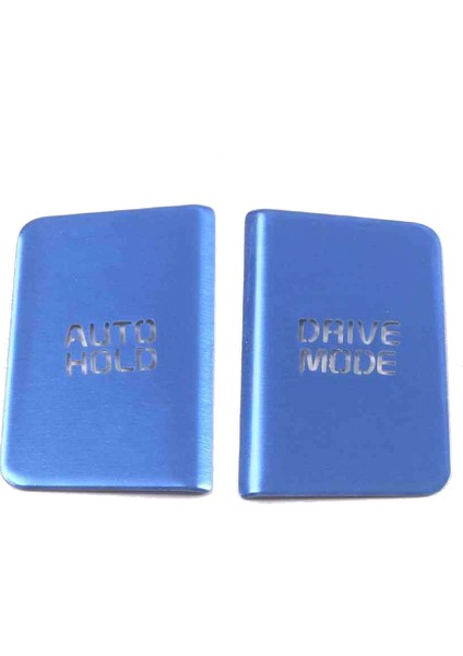 Kia Carnival Ka4 2021 2022 Alüminyum Alaşımlı Araba Motoru Başlat Durdur Itme Kapağı El Freni Düğmesi Kapağı Trim Mavi (Yurt Dışından) fırsatları