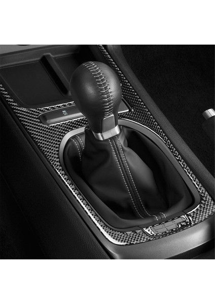 Chevrolet Camaro 2010-2015 Için Karbon Fiber Orta Konsol Manuel Vites Paneli Kapağı Döşeme Iç Aksesuarlar Lhd (Yurt Dışından) modelleri