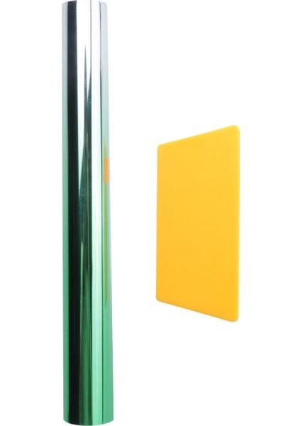 Araba Renklendirme Filmi Üst Ön Cam Folyo Güneş Koruma Degrade 20X150CM (Yeşil) (Yurt Dışından)