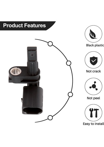 -Audi Q7 -Porsche Cayenne 92A -Touareg 2010-2015 WHT005651 95860640501 Için Abs Hız Sensörü (Yurt Dışından) indirimleri