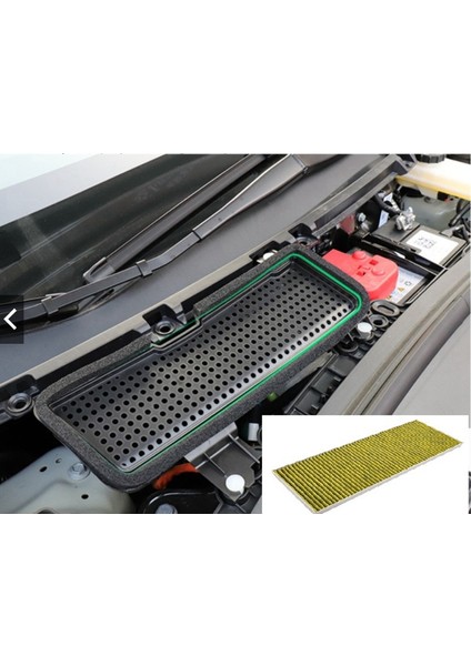 Araba Hava Akış Havalandırma Kapağı Trim Otomatik Aktif Karbon Malzeme Tesla Model Y Için Hava Filtresi Aksesuarları Anti-Blokaj (Yurt Dışından) indirimleri