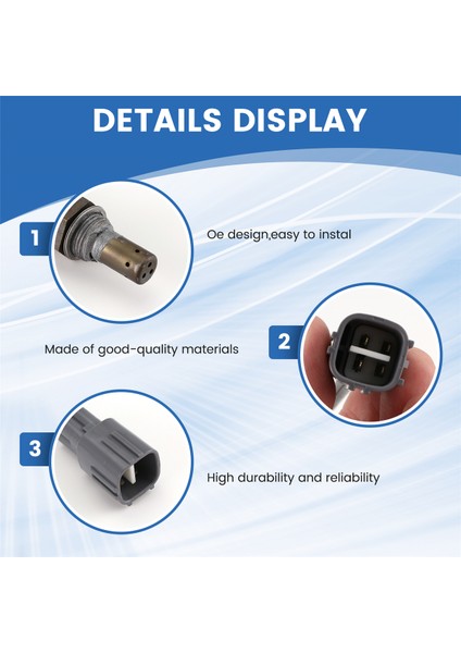 Hava Yakıt Oranı Sensörü O2 Sensörü Oksijen Sensörü 89465-68010 8946568010 Toyota Avensis 1.8l Altezza Verossa 2.0l Için (Yurt Dışından) indirimleri