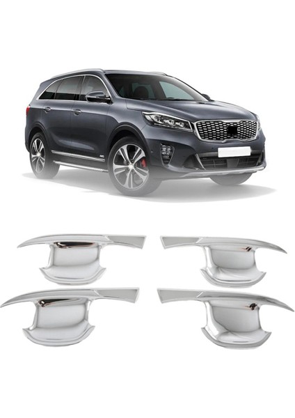Kia Sorento Mq4 2020 2021 2022 Araba Dış Kapı Kolu Kase Kapağı Trim Sticker Için Krom (Yurt Dışından)