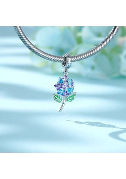 Ortanca Charm, 925 Ayar Gümüş modelleri