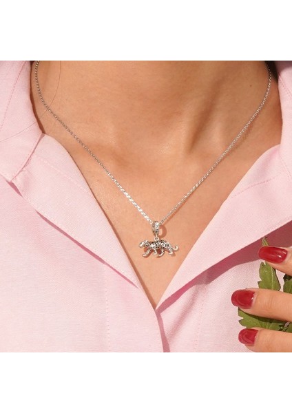 Panter Charm, 925 Ayar Gümüş