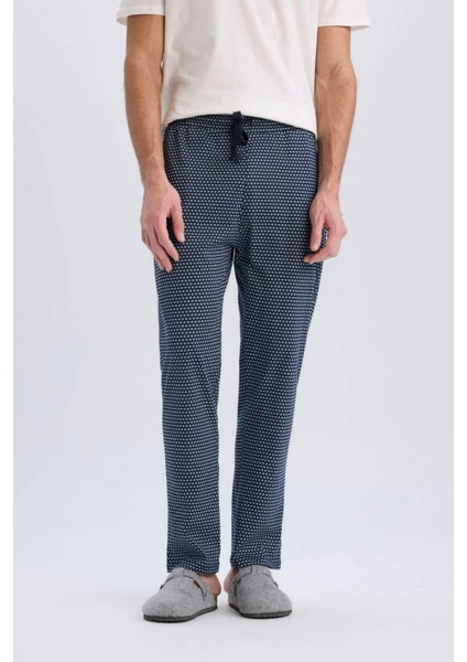 Regular Fit Desenli Cepli Pijama Altı E0507AX25SP