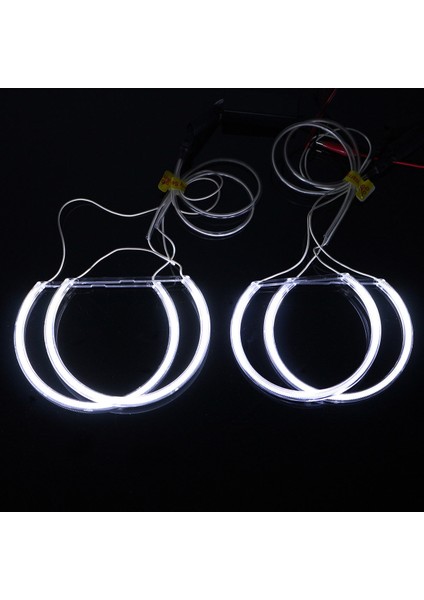 Bmw E46 3 Serisi Için 4x Ccfl Angel Eye Halo LED Halka Işık Beyaz Projektör Olmayan (Yurt Dışından) indirimleri