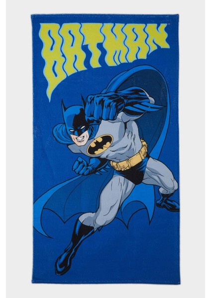 Erkek Çocuk Batman Baskılı Plaj Havlusu E4265A825SM