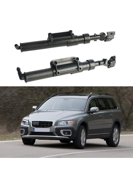 Volvo Için XC70 Iı V70 Iıı S80 2009-2015 Far Yıkama Memesi Kafa Işık Temizleme Su Püskürtme Jeti 31294174 31294175 (Yurt Dışından) modelleri