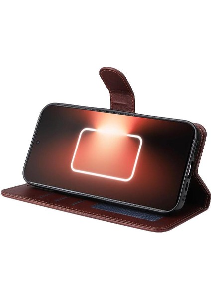 Realme Gt3 Kart Yuvaları Için Flip Case Kapak Hassas Kesikler Manyetik (Yurt Dışından)