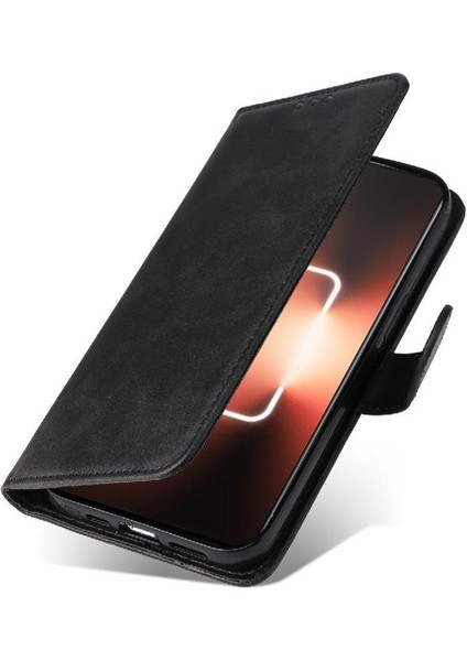 Realme Gt3 Kart Yuvaları Için Flip Case Kapak Hassas Kesikler Manyetik (Yurt Dışından)