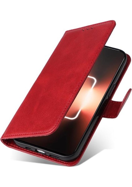 Realme Gt3 Kart Yuvaları Için Flip Case Kapak Hassas Kesikler Manyetik (Yurt Dışından)
