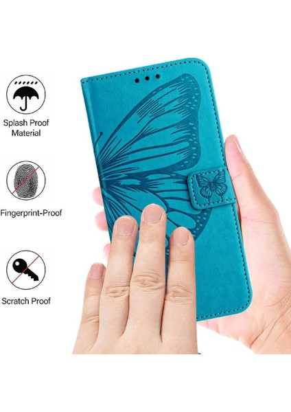 Realme C75 4g Flip Kapak Için Kılıf Manyetik Kabartma Kelebek Prim (Yurt Dışından) fiyatları