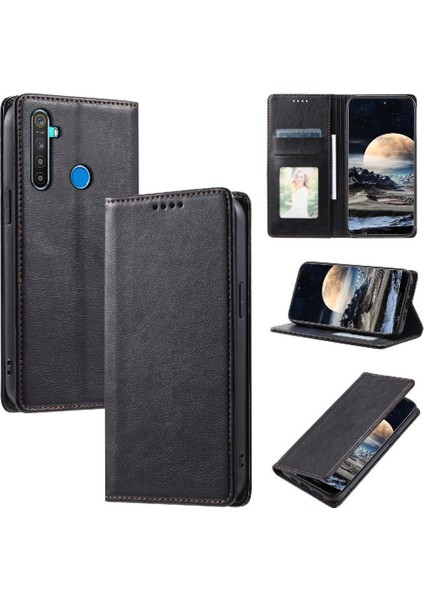 Realme C3 Ince Cüzdan Manyetik Kart Yuvaları Tutucu Koruyucu Için Flip Case (Yurt Dışından) indirimleri