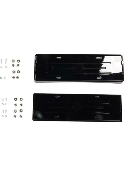 Tesla Model 3 Highland 2024 Araç Plaka Çerçevesi, Ön + Arka Plaka Tutucu Aksesuarları, B Için (Yurt Dışından)