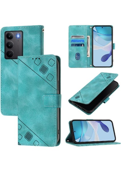 Realme C75 4g Için Kılıf Manyetik Deri Cüzdan Kapak Çevirin Kart Tutucu (Yurt Dışından)