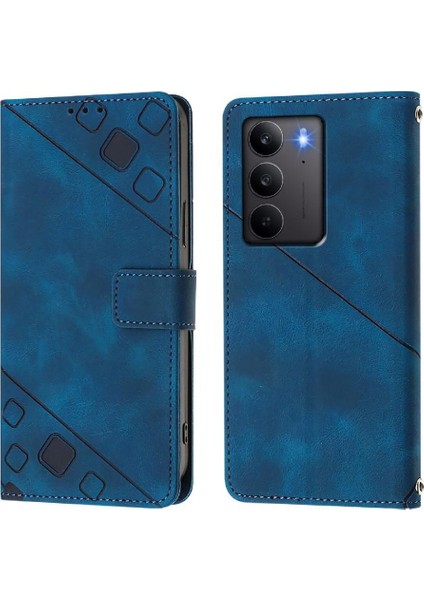 Realme C75 4g Için Kılıf Manyetik Deri Cüzdan Kapak Çevirin Kart Tutucu (Yurt Dışından)