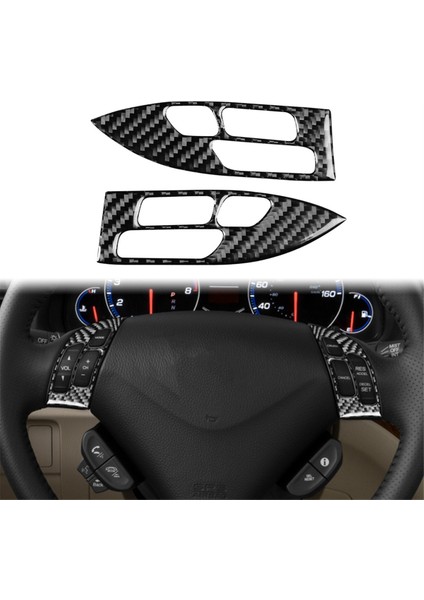 Honda Acura Tsx 2004-2008 Karbon Fiber Araba Direksiyon Simidi Düğmesi Trim Çıkartmaları Iç Aksesuarlar (Yurt Dışından) modelleri