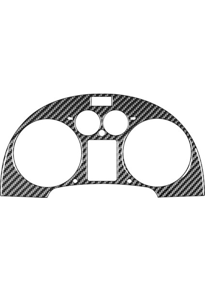 Audi Tt 8n 2001-2006 Gösterge Paneli Kapağı Gösterge Paneli Döşeme Etiketi Iç Aksesuarlar Için Karbon Fiber (Yurt Dışından)