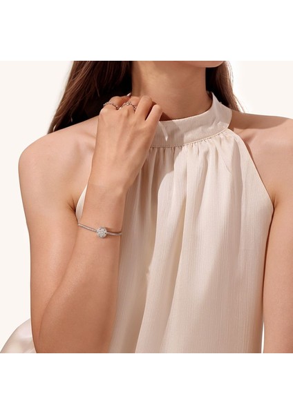 "Saf Aşk" Kar Tanesi Charm, 925 Ayar Gümüş indirimleri