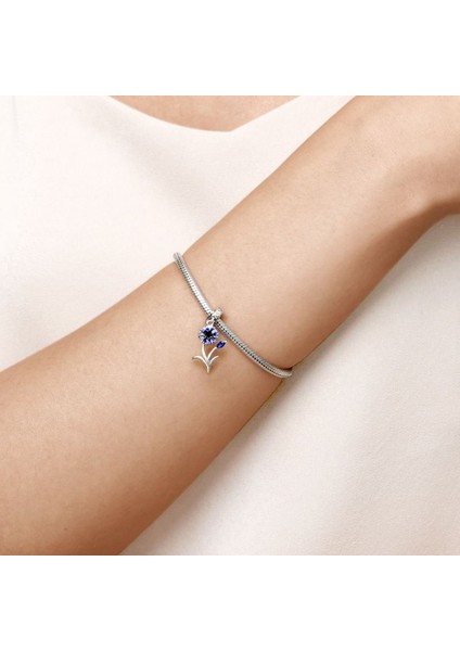 Peygamber Çiçeği Charm, 925 Ayar Gümüş indirimleri